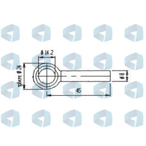 Adaptador para filtro - Tipo Delphi