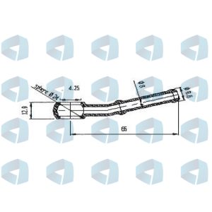 Adaptador para filtro - Tipo Delphi