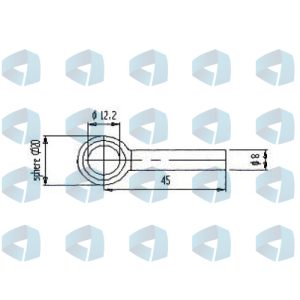 Adaptador para filtro - Tipo Delphi