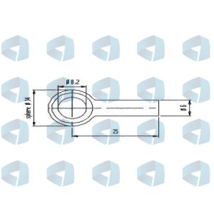 Adaptador para filtro - Tipo Delphi