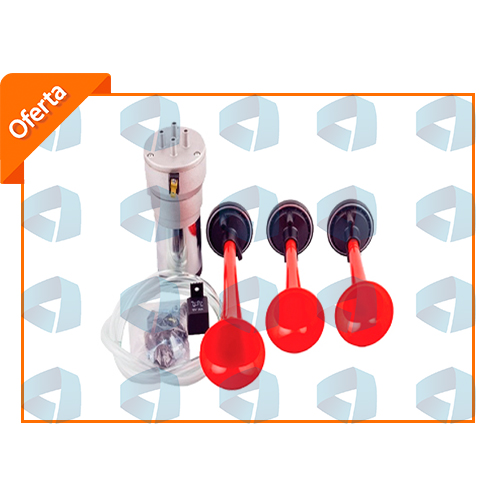 Jgo. Bocinas con compresor