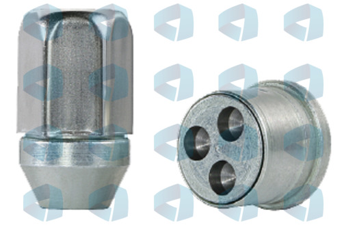 Tuercas antirrobo cónicas Amadini modelo AF