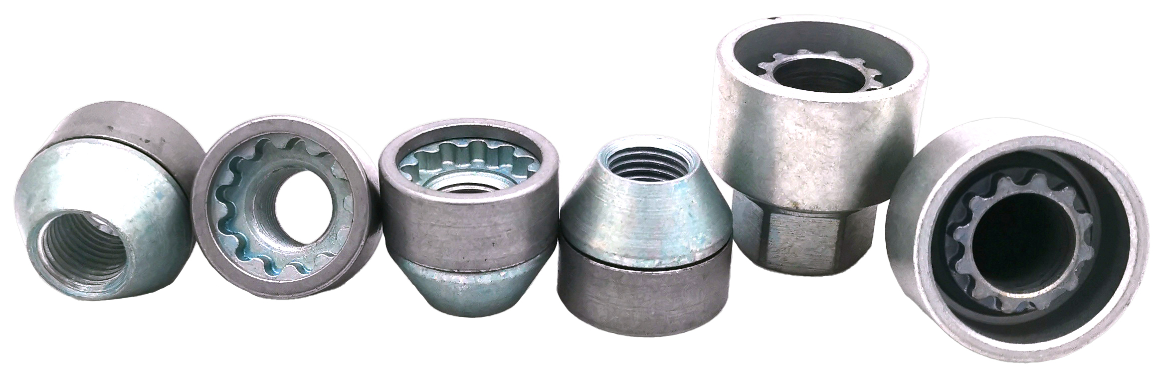 Tuercas antirrobo cónicas con arandela Amadini modelo DS/H