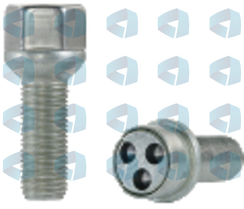 Tornillos antirrobo esféricos Amadini modelo M