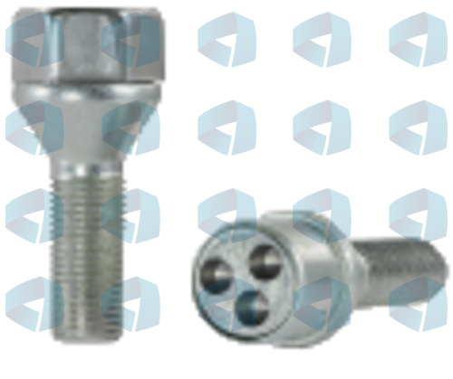 Tornillos antirrobo cónicos Amadini modelo P1