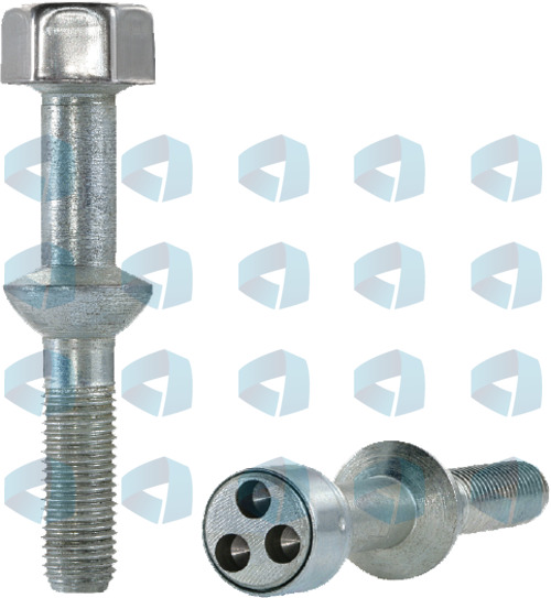 Tornillos antirrobo cónicoss con cabeza alargada Amadini modelo SGQ