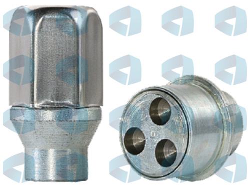 Tuercas antirrobo cónicas cilíndricas Amadini modelo T61