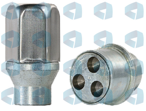 Tuercas antirrobo cónicas cilíndricas Amadini modelo 576