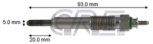 Calentador para Mitsubishi