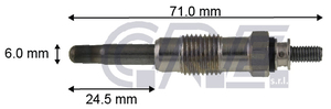 Calentador para Alfa Romeo - BMW - Citroen - Fiat - Lada - Nissan - Peugeot - Rover - Suzuki - Vauxhall - Volvo