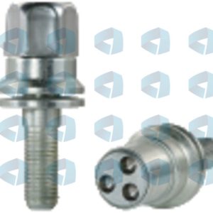 Tornillos antirrobo plano con arandela Amadini modelo AH