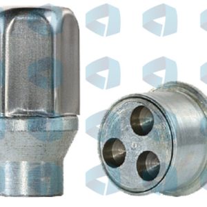 Tuercas antirrobo cónicas cilíndricas Amadini modelo 576