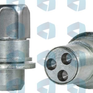 Tuercas antirrobo cónicas con arandela plana Amadini modelo 782