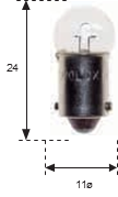 Lámpara Control 6v 3w Ba9s E11