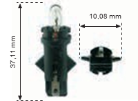 Lámpara Casq.Plast.12v 2w MFJF