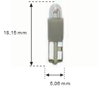 Wedge 48v 25MA KW2x4.6d Negro