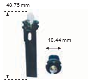 Wedge Plastic 12v 1,2w MFSL