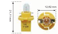 Wedge 14v 1.12w EBS N Amarilla